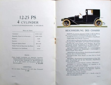 Renault Modelprogram 1909 Carbrochure (7995)